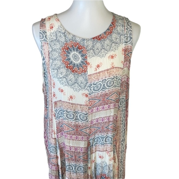 Altar’d State Floral Print Sleeveless Dress Size Medium - Picture 3 of 17